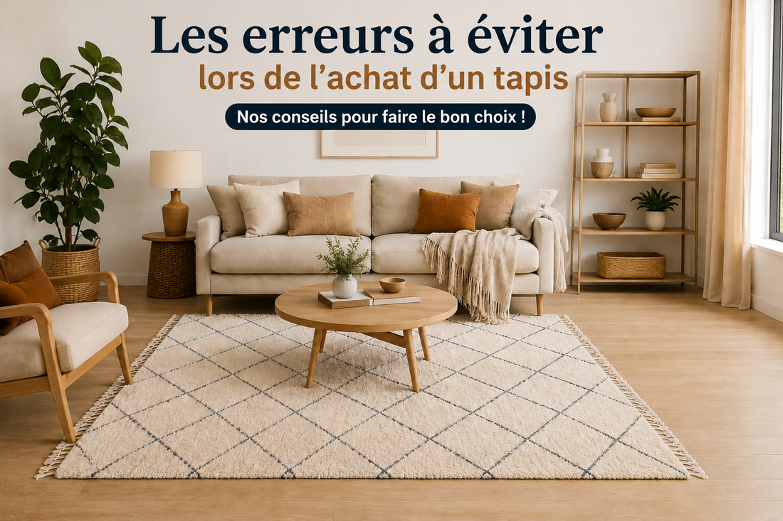 Les erreurs à éviter lors de l'achat d'un tapis